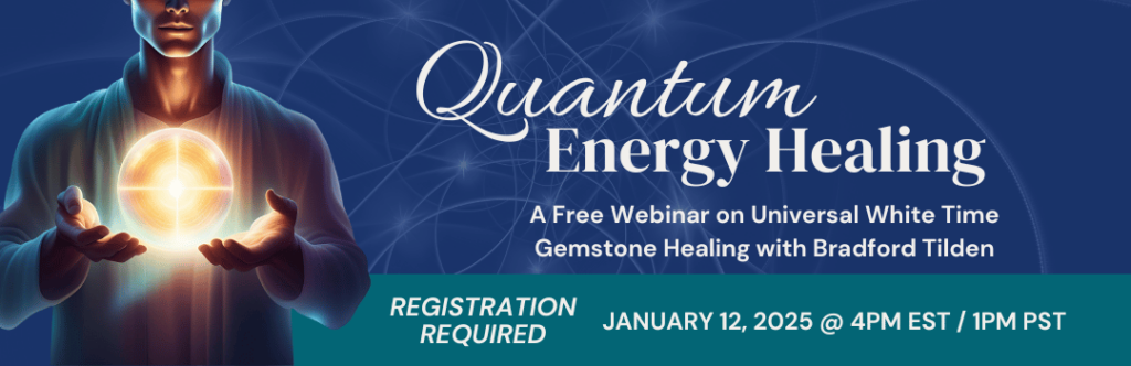 Quantum  Energy Healing Webinar banner