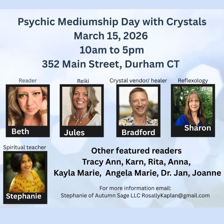 Psychic Mediumship Day at the Red Barn in Durham, CT