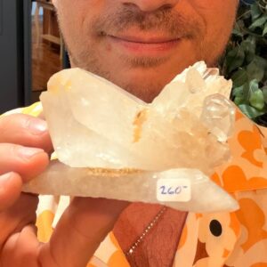 Self healing Lemurian crystal cluster