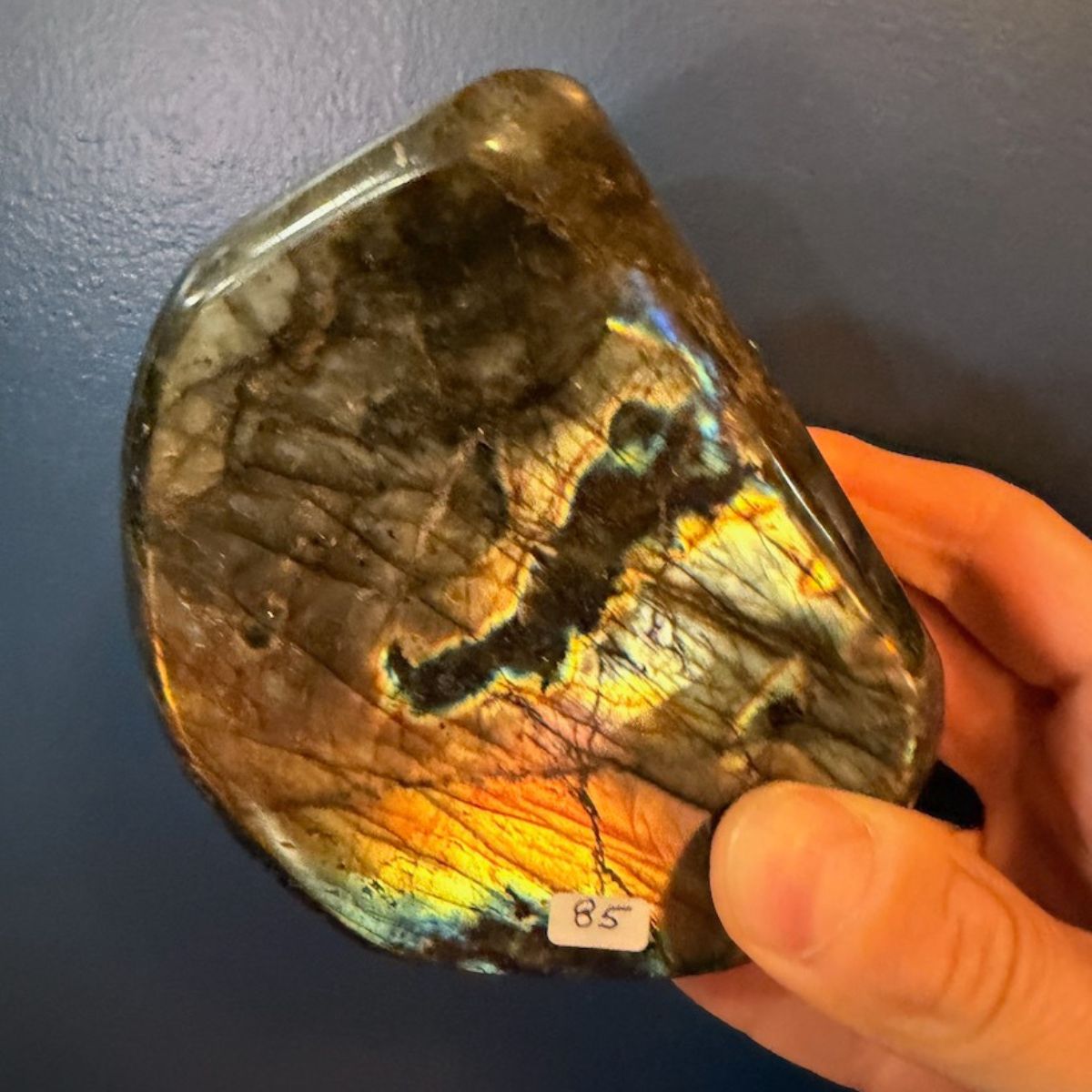 Labradorite Display Stone – 1 kg (2.2 lbs) from Crystal Music Healing