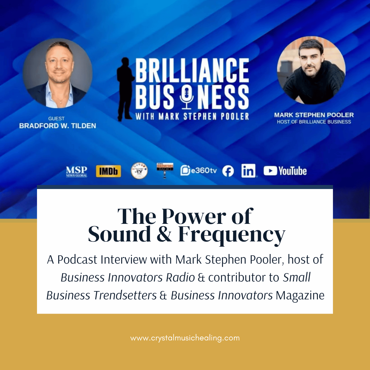 Frequency, Sound Healing & Following Your Divine Path: My Conversation with Mark Stephen Pooler
