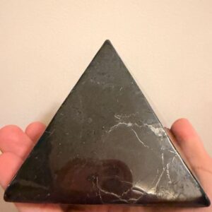 responsibly sourced shungite pyramid